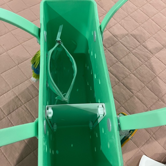 Green Medium Bogg Bag with Tassel - Picture 5 of 8